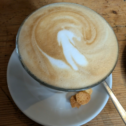 Bäckerli mit einer menschlichen Silhouette und Keksen